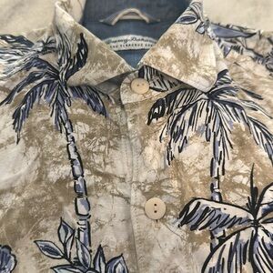 Tommy Bahama Veracruz Cay Shirt Floral Palm Tree